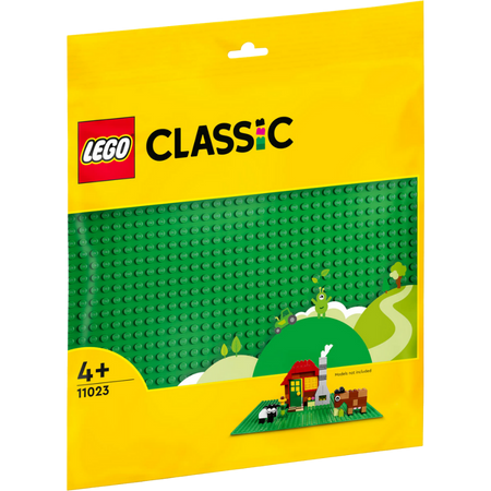 Plaque de construction Green Lego Classic 11023