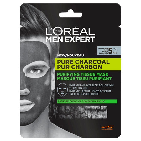 L<br />Oreal But Expert Pure Charcoal Face Mask