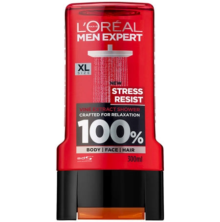 L'Oreal Men Expert Stress Resist Body Wash - 300 ml