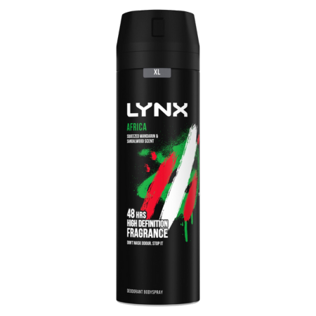 Lynx Africa sprej za tijelo - 200 ml