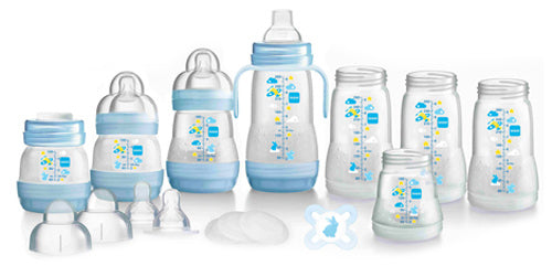 MAM Anti Colic Starter Bottle Set - Blue