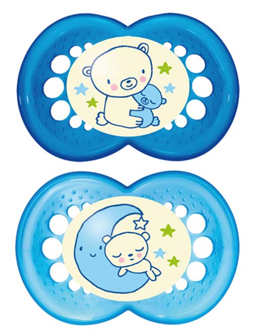 MAM Pacifier – Night 6+ months – Blue