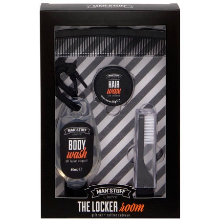 Man<br />Stuff The Locker Room Gift Set