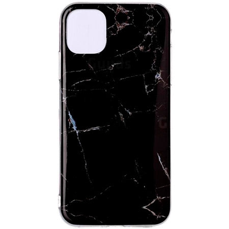 BasicPlus iPhone 11 Cover - Black Marble