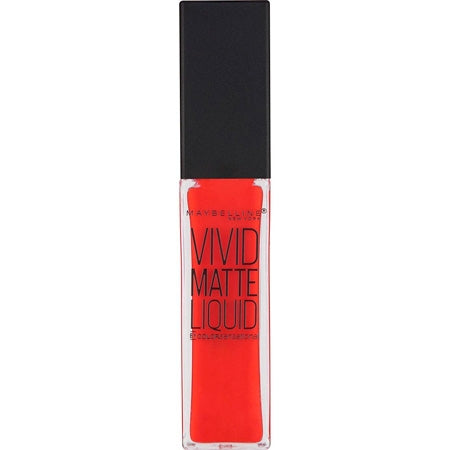 Maybelline Vivid Matte Liquid Lip Gloss Rebel Red