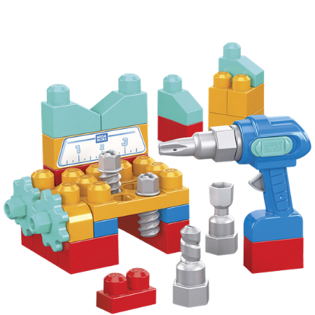 Mega Bloks Lil 'Building Dring Set - 32 PCS