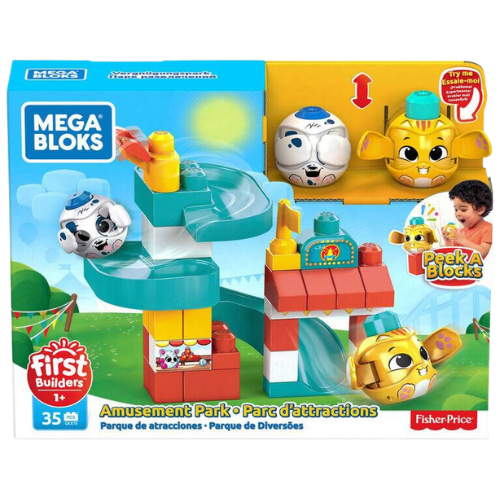 Mega Bloks GKX70 Peek A Blocks Playhouse Construction Kit