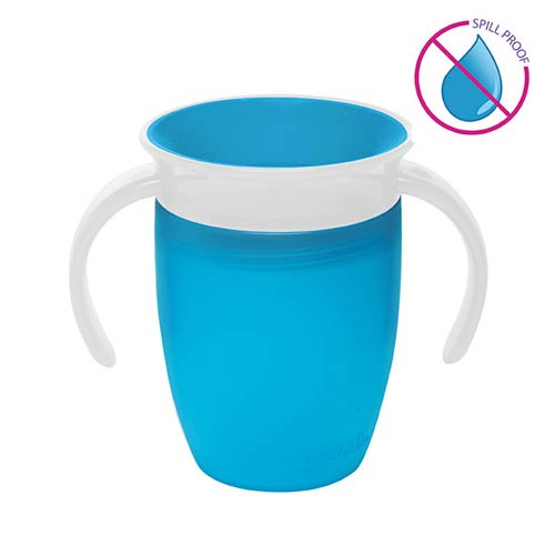 Munchkin Miracle 360 ​​° Drip Free Drinking Trainer - Blue