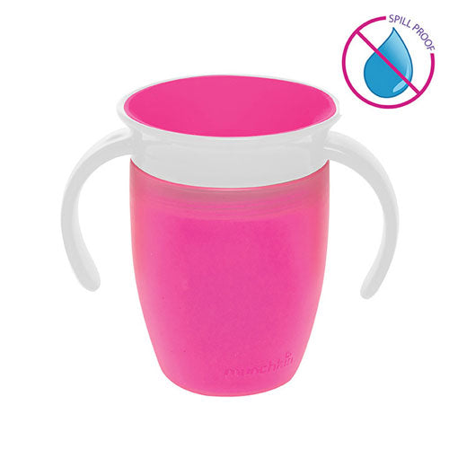 Munchkin Miracle 360 ​​° Drip Free Drinking Trainer - Pink