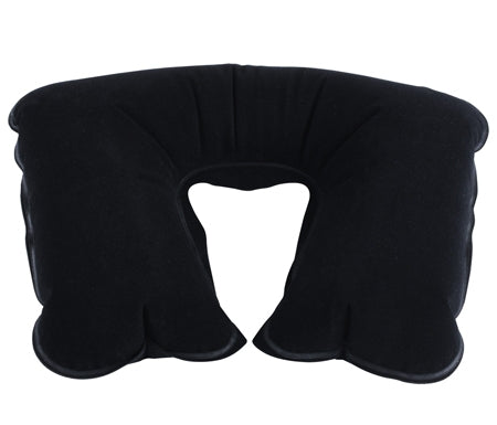 BasicPlus Inflatable Neck Pillow - Black