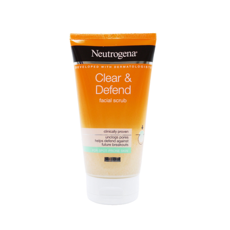 Neutrogena Clear & Defend Facial Scrub - 150ml