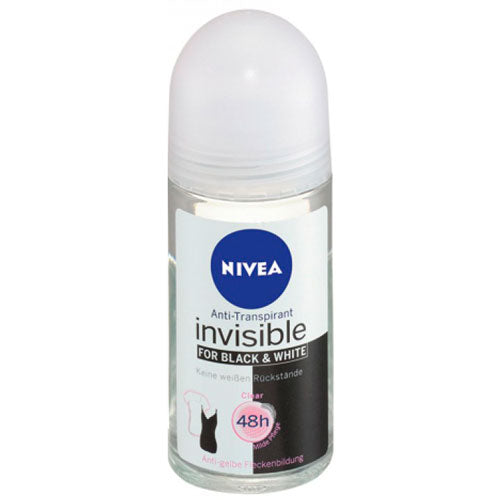 Nivea Invisible Black & White Deo Roll-On 50ml