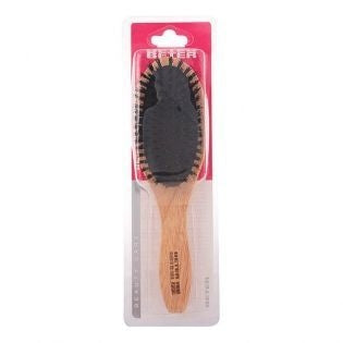 Beter Hairbrush in Oak with Mixed Teeth