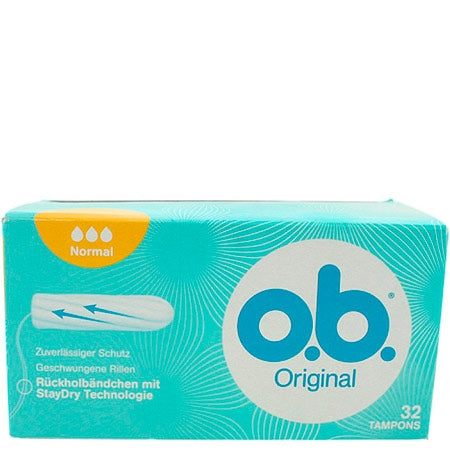 O.B. Tamponer normal d'origine - 32 PCS