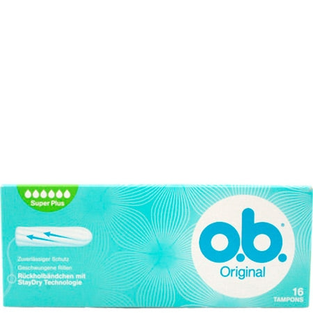 O.B. Alkuperäinen Super Plus Tamponer - 16 kpl