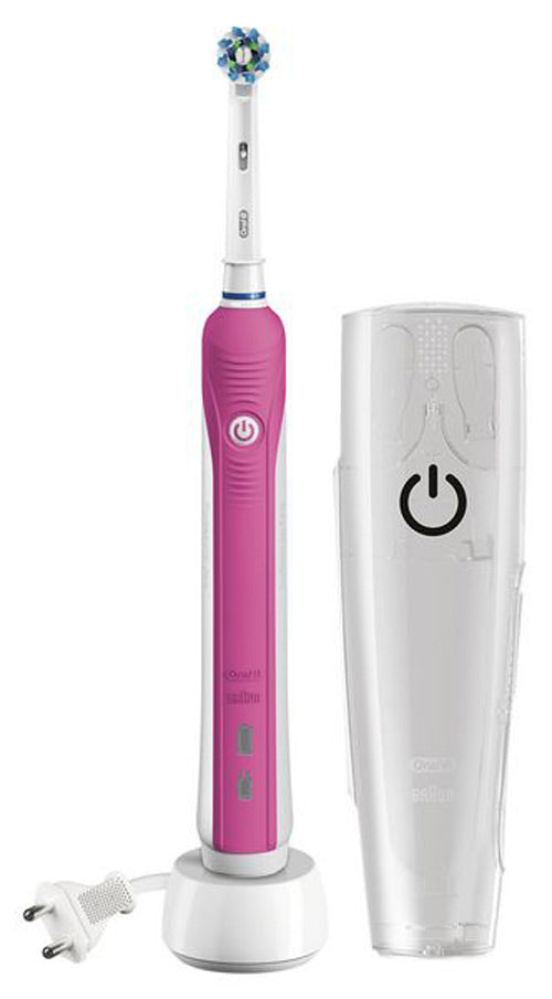 Oral -B Pro 750 Elektrische Zahnbürste - rosa