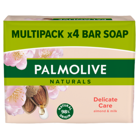 Palmolive Almond Soap bar - 4 PCS