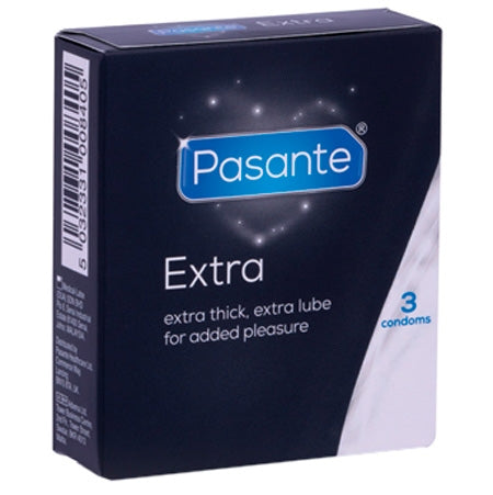 Pasante extra kondomer - 3 st