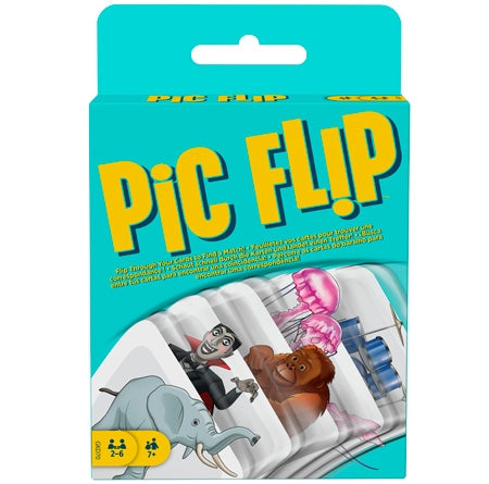 Games Mattel pic flip kortspil