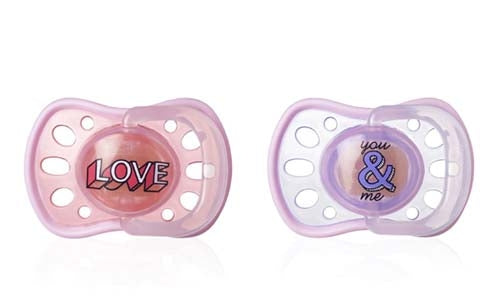 Tommee Tippee Essentials Pacifiers με Soft Edge-6-18 μήνες-Pink 2 Pack