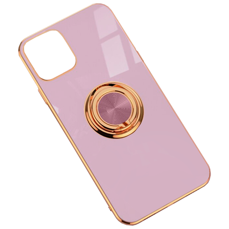 HybridCover z uchwytem pierścieniowym iPhone 13 Pro Pink