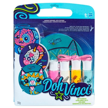 Kit de recharge de bannière art play-doh doh Vinci