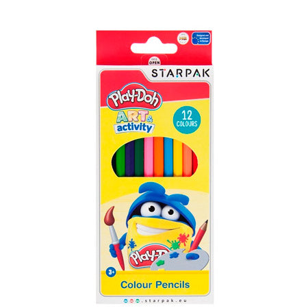 Play -doh färgade pennor - 12 st