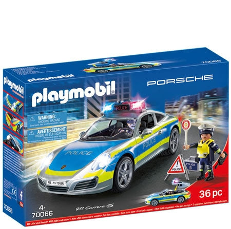 Playmobil Porsche 911 Carrera 4s Police - 70066