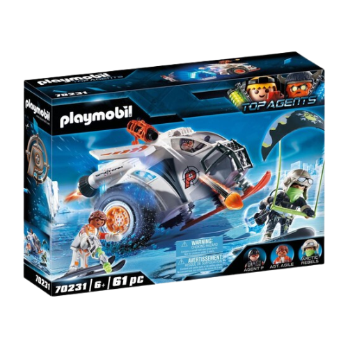 Playmobil 70231 Spy Team Command Sled