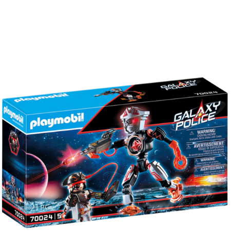 Playmobil Galaxy Police Galaxy Pirate Robot - 70024