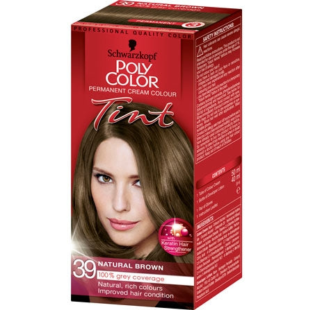 Schwarzkopf Couleur de teinté de couleur en poly - 39 marron naturel