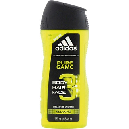 Adidas 3in1 pure game душ гел 250 ml