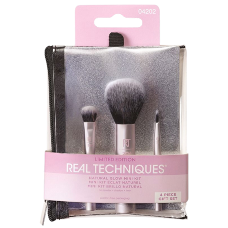 Real Techniques Natural Glow Mini Make-up brushes 4 PCS