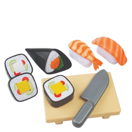 Red Box Little Goumet Sushi Play Set - 8 Delen