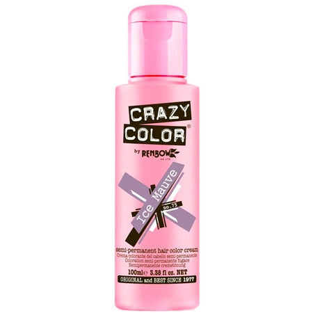 Renbow Crazy Color Semi-Permanent Hair Color - 75 Ice Mauve