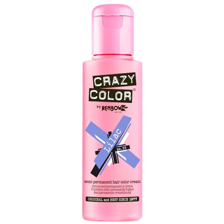 Renbow Crazy Color Semi-Permanent Hair Couleur - 55 Lilac