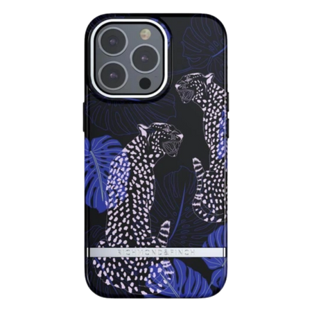 Richmond & Finch Blue Cheetah Cover iPhone 13 Pro