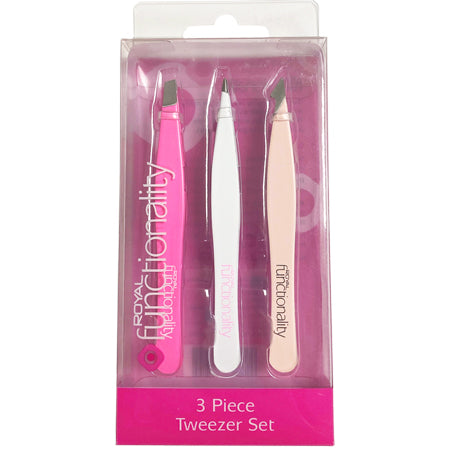 Royal Functionality Tweezers - 3 PCS