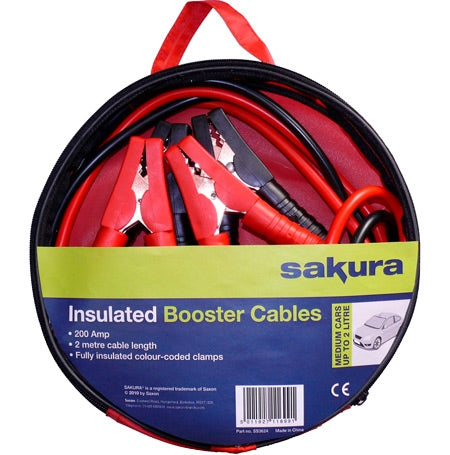 Sakura Starter Cables 200 A - 2 artiklar