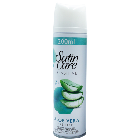 Gillette Satin Care Sensitive Gel - 200 ml