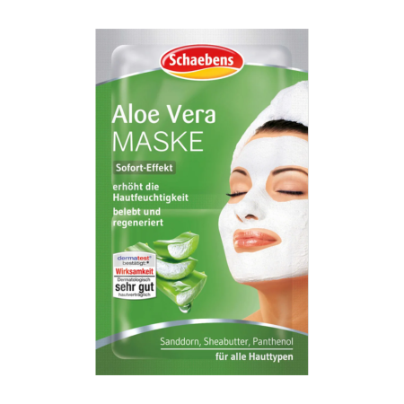 Schaebens Aloe Vera Face mask 2x5ml