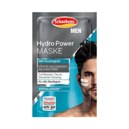 Schaebens Men Hydro Power Face mask 2x5ml