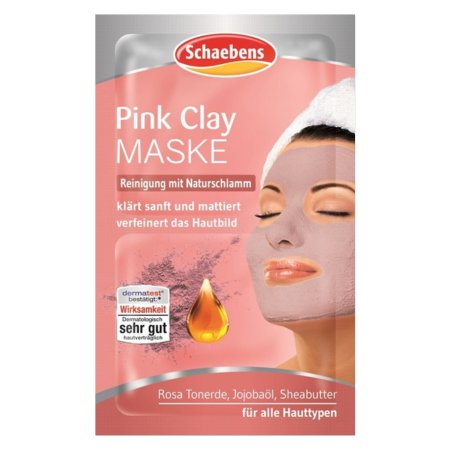 Schleich Schaebens Pink Clay mask 2x5ml