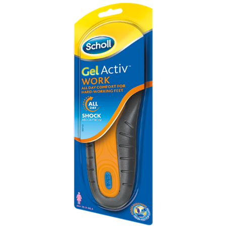 Scholl Gelactiv Work Insoles - Μέγεθος 35.5-40.5