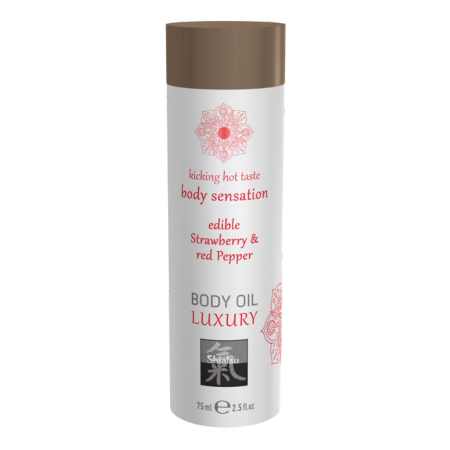 Shiatsu Hot Body Oil Edible - 75 ml