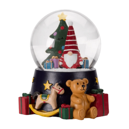 Tre re Kings Musical Led Snow Globe