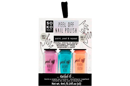 Soko Peel Off One Off Nail - 3 couleurs