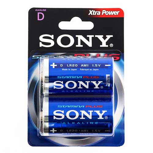 Sony Plus D LR20 1,5V AM1 ALKALNO - 2 komada