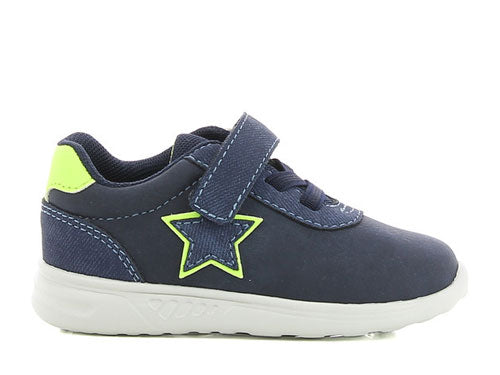 Scarpa per bambini Spox - blu/neon verde