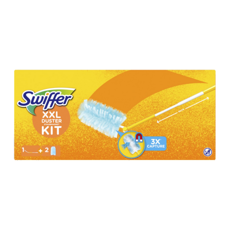 Kit Swiffer Duster XXL - Skafl et 2 klude